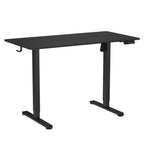 Adjustable Black Wood and Steel Standing Desk
