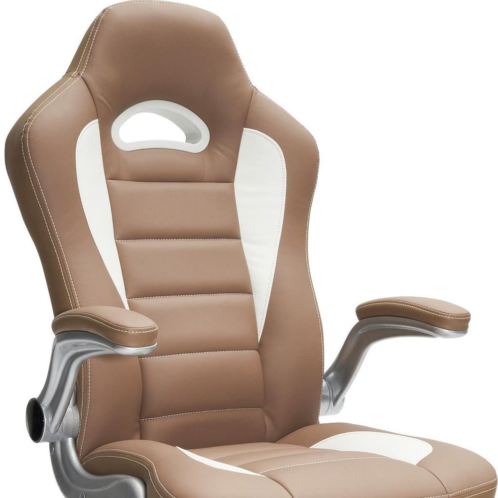 Camel Adjustable Height Swivel Rolling Office Chair