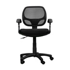 Black Swivel Rolling Office Chair