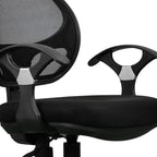 Black Swivel Rolling Office Chair