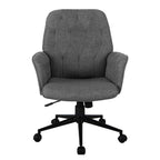 Gray Adjustable Height Swivel Rolling Office Chair