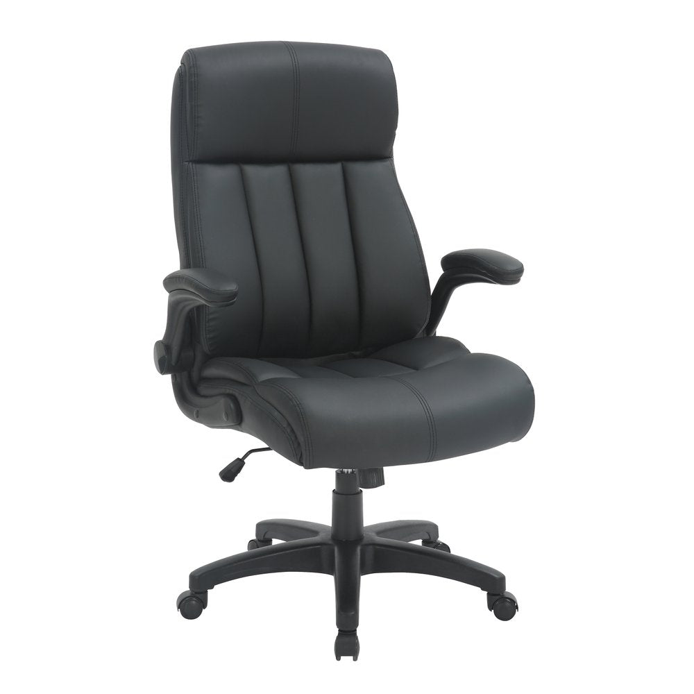 Gray Adjustable Height Swivel Rolling Executive Office Chair