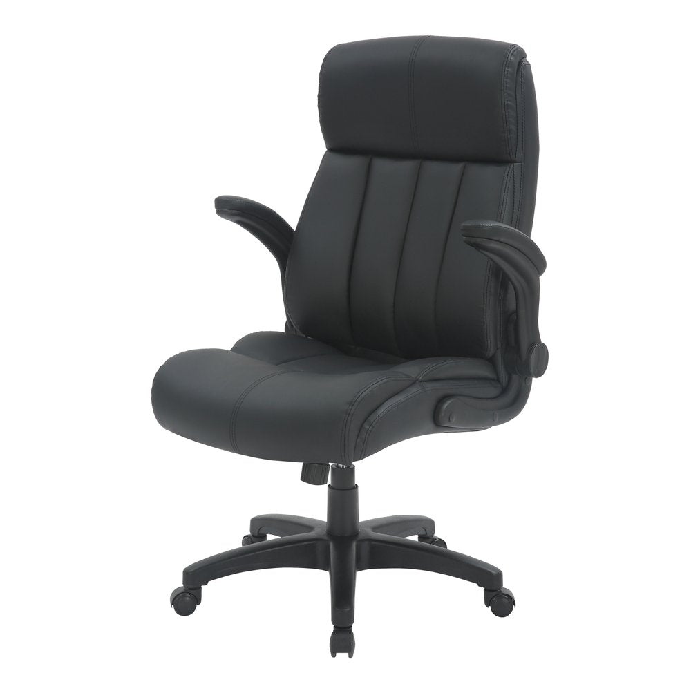 Gray Adjustable Height Swivel Rolling Executive Office Chair