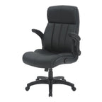 Gray Adjustable Height Swivel Rolling Executive Office Chair