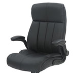 Gray Adjustable Height Swivel Rolling Executive Office Chair