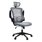 Black Adjustable Height Swivel Rolling Executive Office Chair
