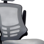 Black Adjustable Height Swivel Rolling Executive Office Chair