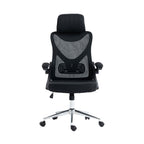 Black Adjustable Height Swivel Rolling Office Chair
