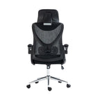 Black Adjustable Height Swivel Rolling Office Chair