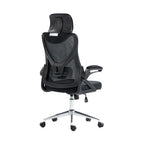 Black Adjustable Height Swivel Rolling Office Chair