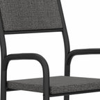 Charcoal And Black Office Chair
