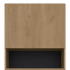 22" Beige Wood Accent Chest
