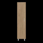 16" Beige Wood Accent Chest