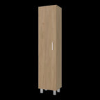 16" Beige Wood Accent Chest