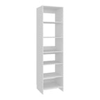 Two Piece White Bedroom Set