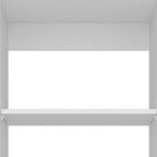 Two Piece White Bedroom Set