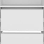 Two Piece White Bedroom Set