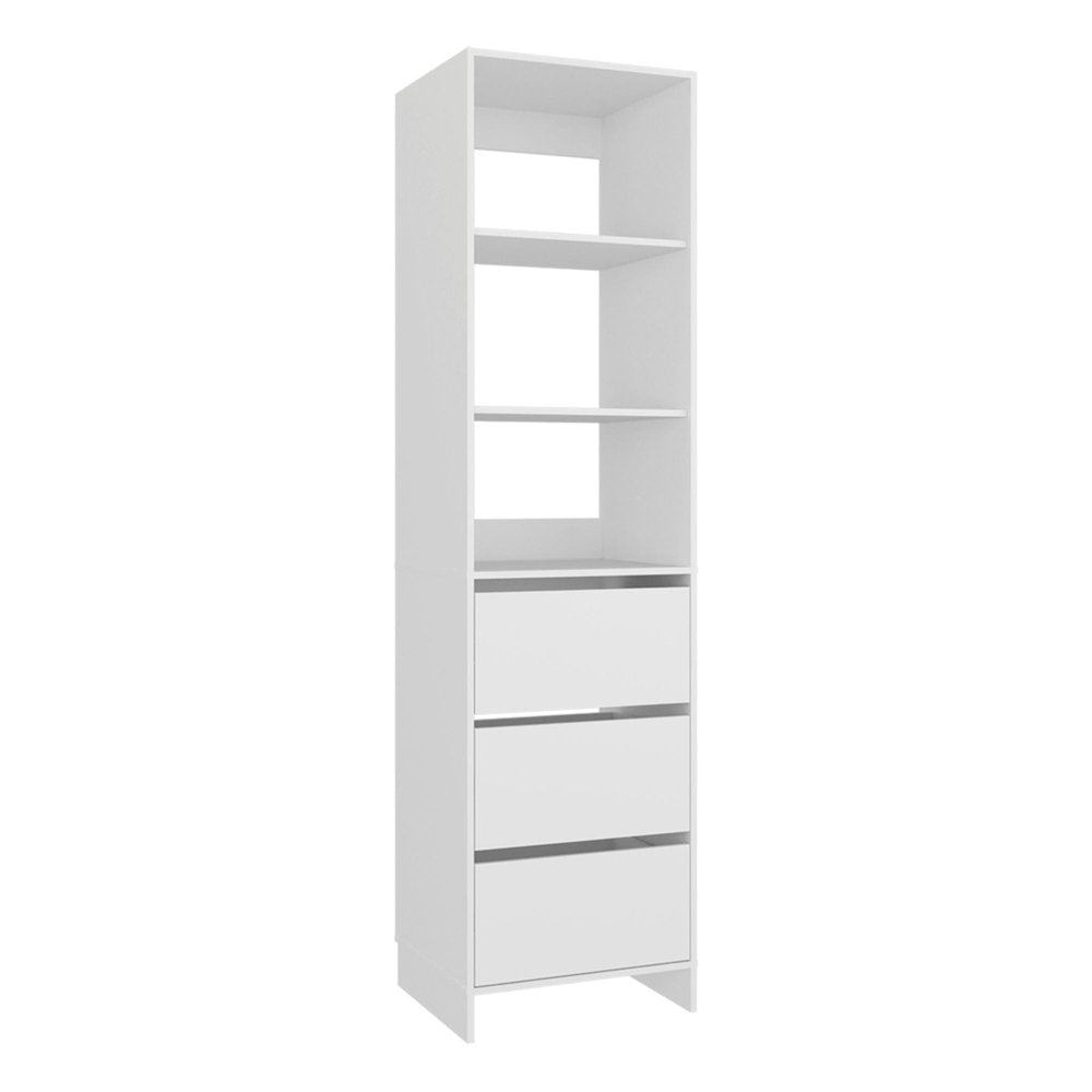 Two Piece White Bedroom Set