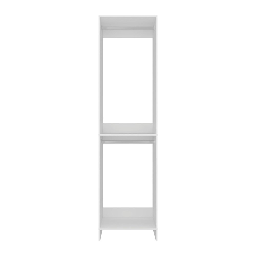Two Piece White Bedroom Set