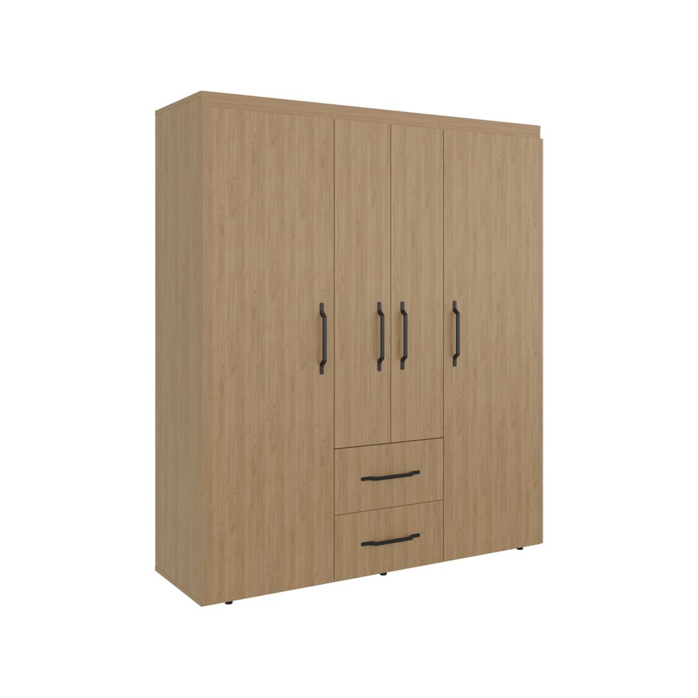 Two Piece Beige Bedroom Set