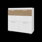 Two Piece White Bedroom Set