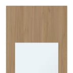 Two Piece Beige Bedroom Set With Mirror