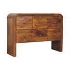 43" Brown Solid Wood Sideboard