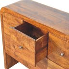 43" Brown Solid Wood Sideboard
