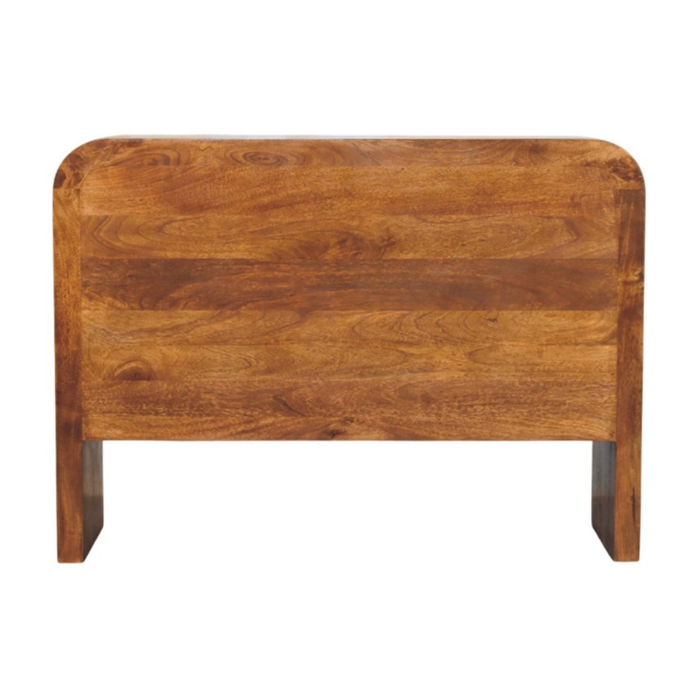 43" Brown Solid Wood Sideboard