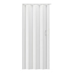 80" X 36" White PVC Accordion Door