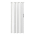 80" X 32" White PVC Accordion Door
