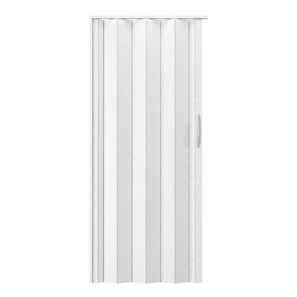 80" X 36" White PVC Accordion Door