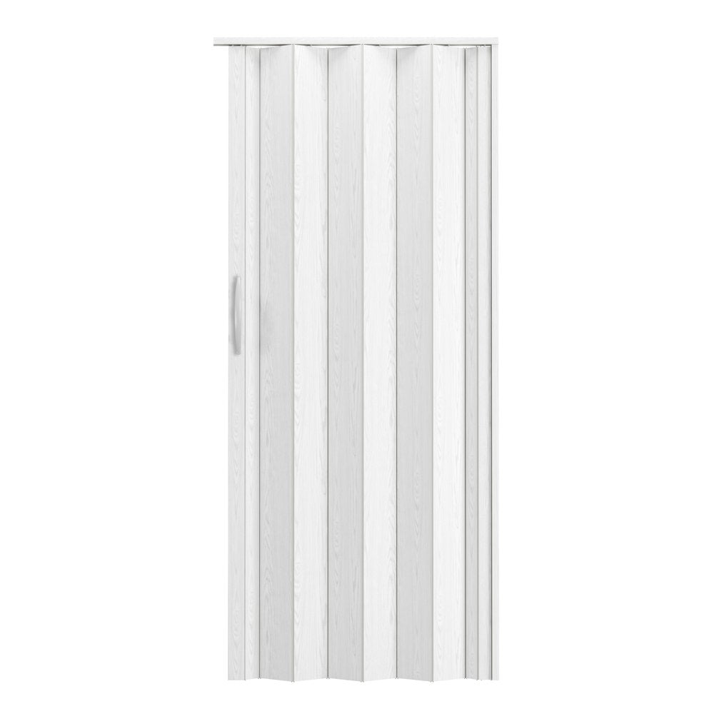 80" X 36" White PVC Accordion Door