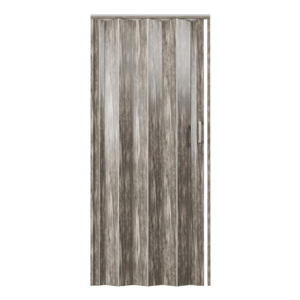 80" X 36" Taupe PVC Accordion Door