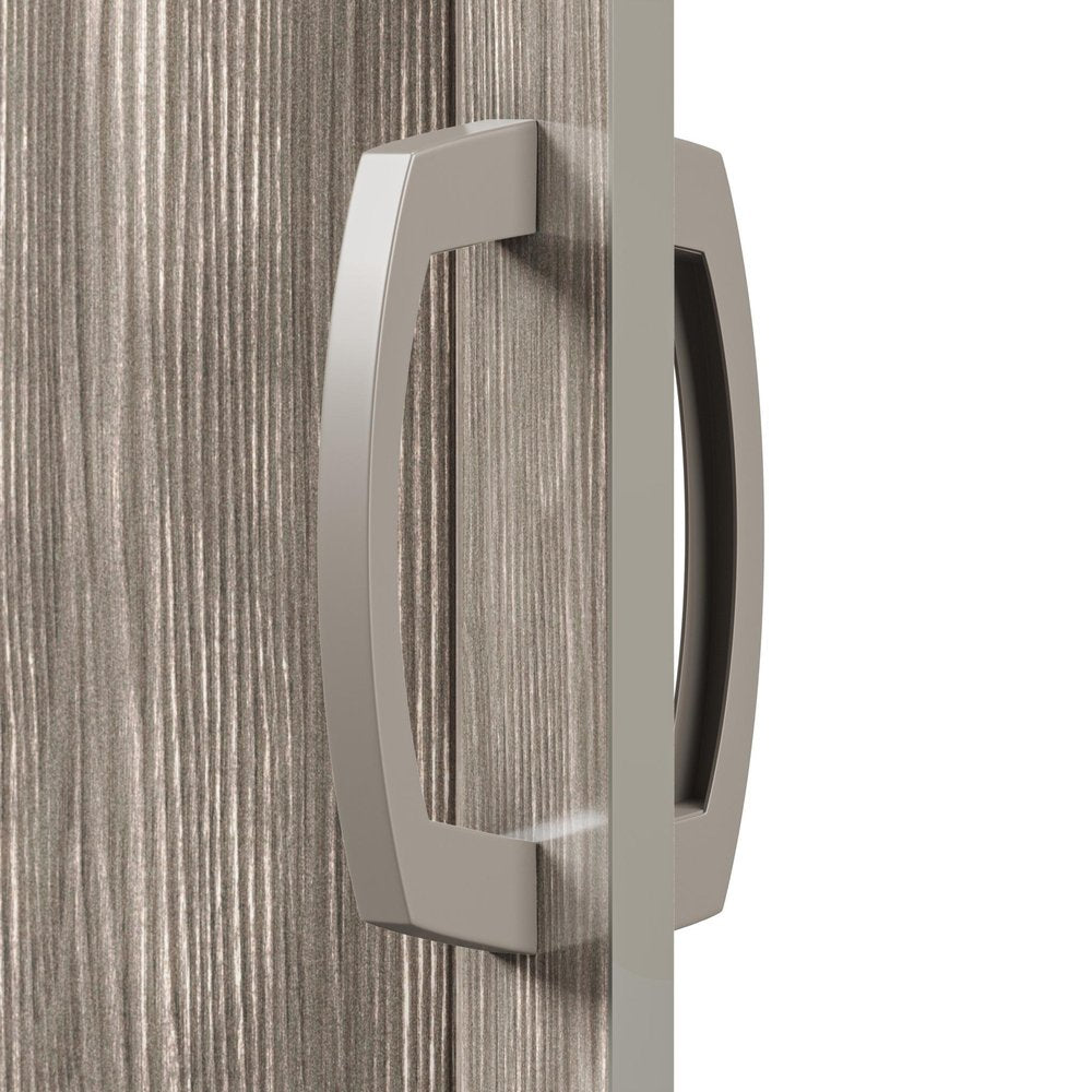 80" X 36" Taupe PVC Accordion Door