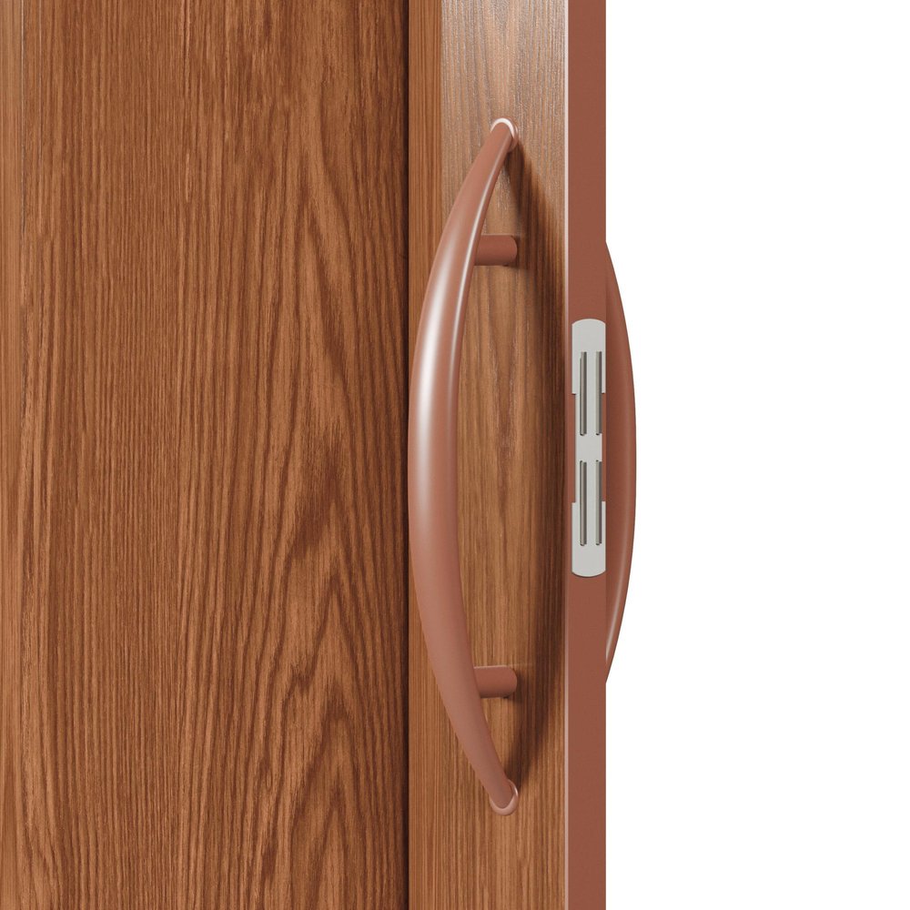 80" X 48" Walnut PVC Accordion Door