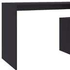 47" White Wood Pedestal Computer Desk