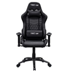 Black Swivel Rolling Racecar Gaming Chair
