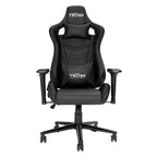 Black Swivel Rolling Racecar Gaming Chair