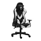 Blue And Black Swivel Rolling Gaming Chair