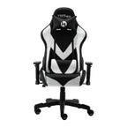 Blue And Black Swivel Rolling Gaming Chair