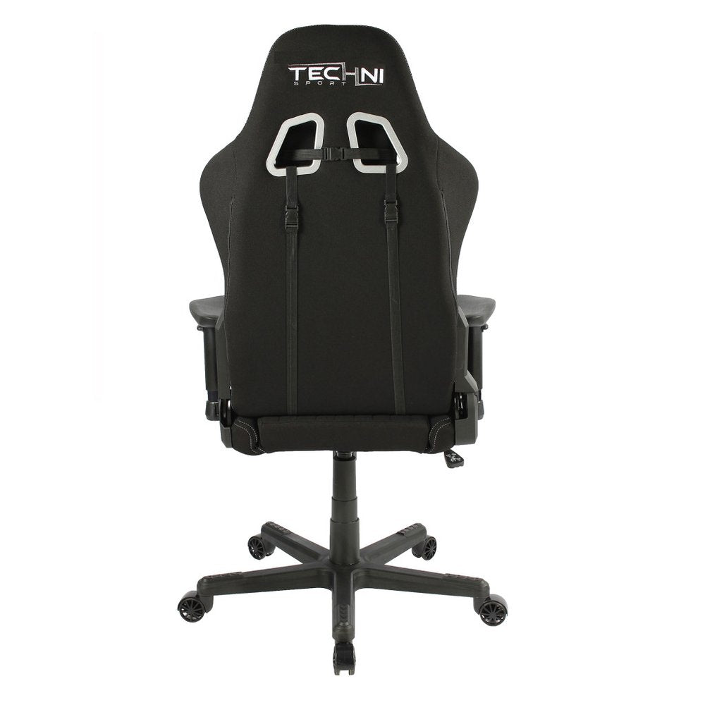 Black Swivel Rolling Gaming Chair
