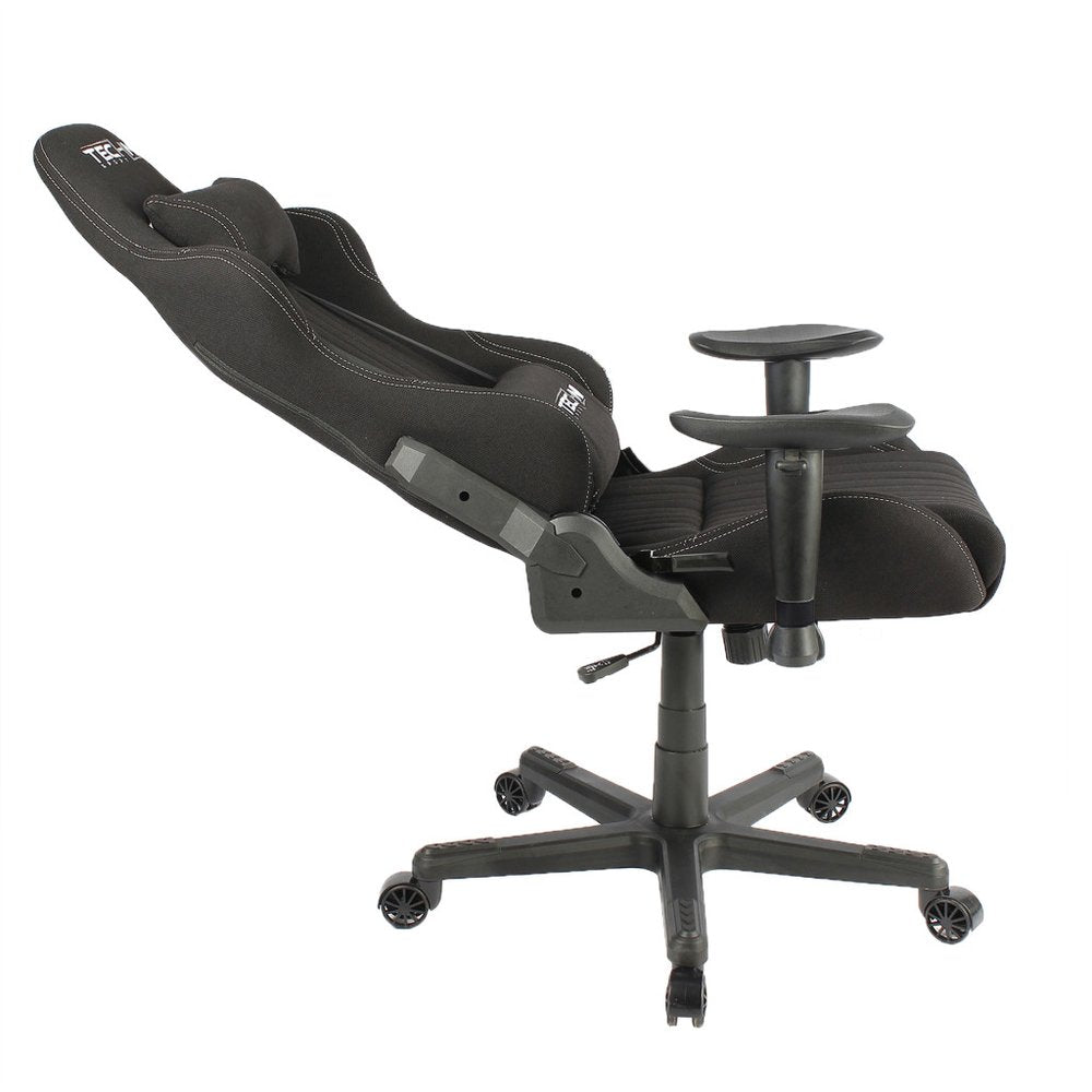 Black Swivel Rolling Gaming Chair