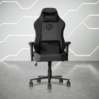 Black Swivel Rolling Gaming Chair