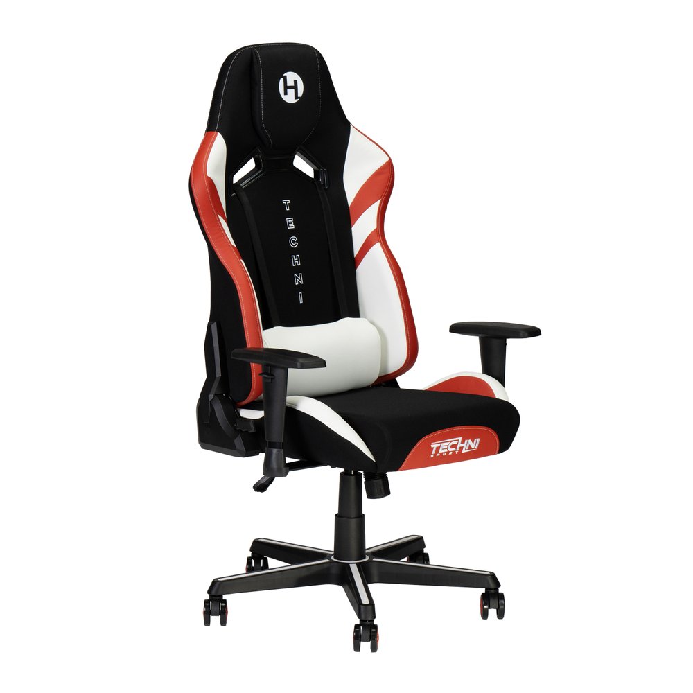 Black Swivel Rolling Gaming Chair