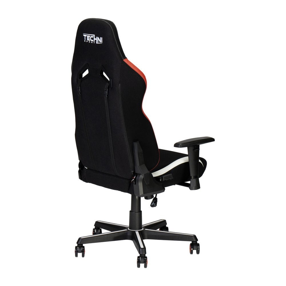 Black Swivel Rolling Gaming Chair