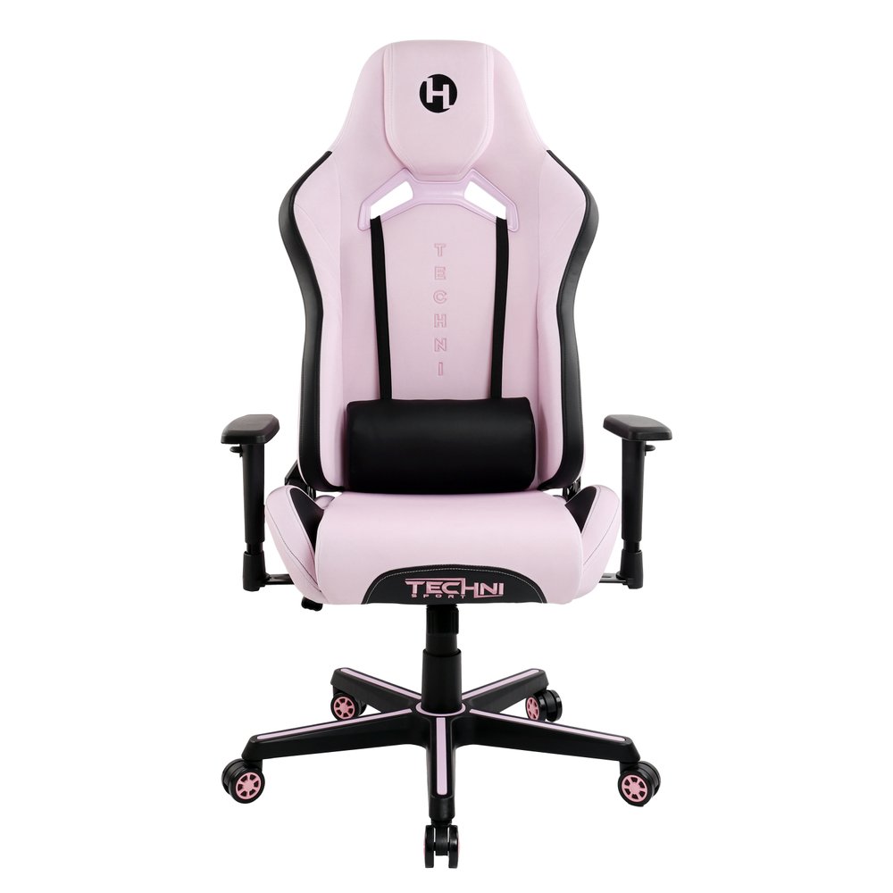 Black Swivel Rolling Gaming Chair