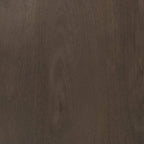 Modern Square Wood and Gold Dining Table