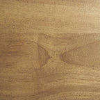 84" Brown Solid Wood Dining Table