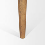 72" Light Brown Solid Wood Dining Table
